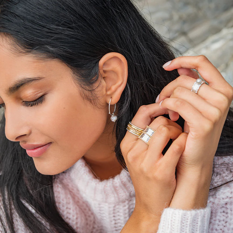 Sml Ring The meditation spinning ring- SML – Blizzards Fine Jewellers