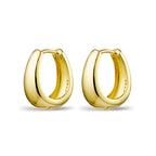 Graduated Style Hoop Earring