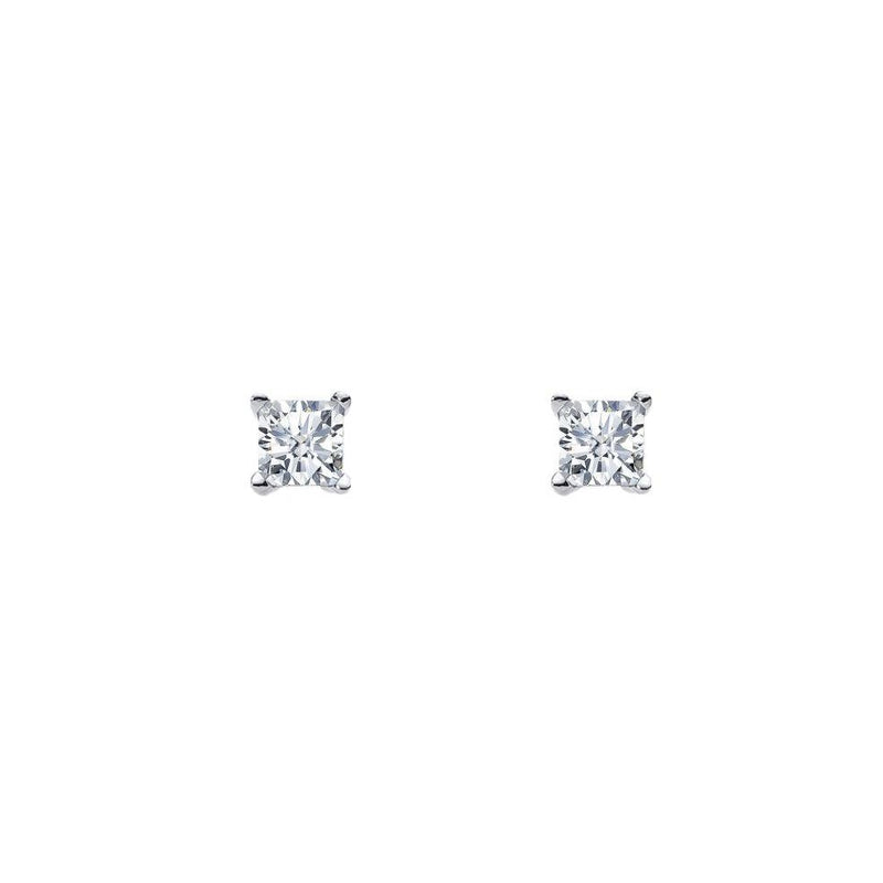 Silver Square Studs- 3 Sizes