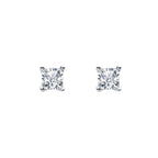 Silver Square Studs- 3 Sizes