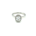 Oval Cut Lab Grown Diamond Halo