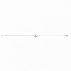 Sterling Silver Yellow Gold Plate Fine 2 rings Bracelet- 3 Colours